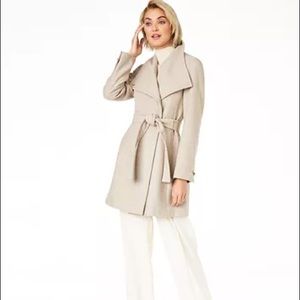 Calvin Klein Belted Toggle Wrap Coat, size M